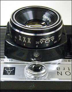 Pentacon Electra - lens symbols