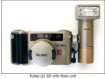 Rollei QZ 35T with flash unit
