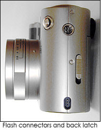 Rollei QZ 35T flash connections